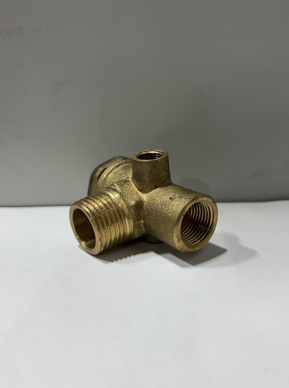 Compressor tank 1/2 Angle Check Valve (Facciotti OT58 Bar 16) 3 port 45717436