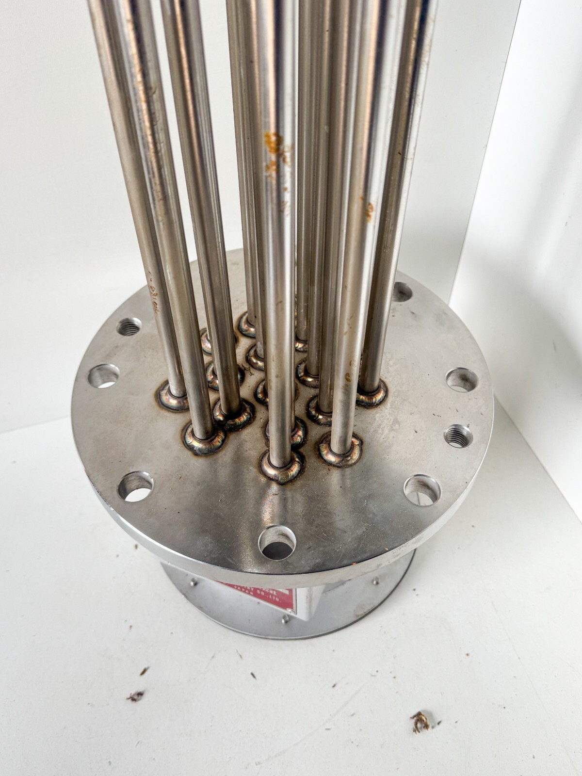 SHINKO 3PH 440V 20Kw Flanged Electric Immersion Heater 12AM0303 M1 150A SUS F304