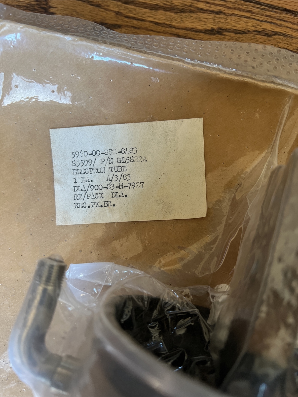 GE GL-5822-A Ignitron ATER-COOLED, STEEL-JACKETED, MERCURY-POOL-CATHODETYPE USA