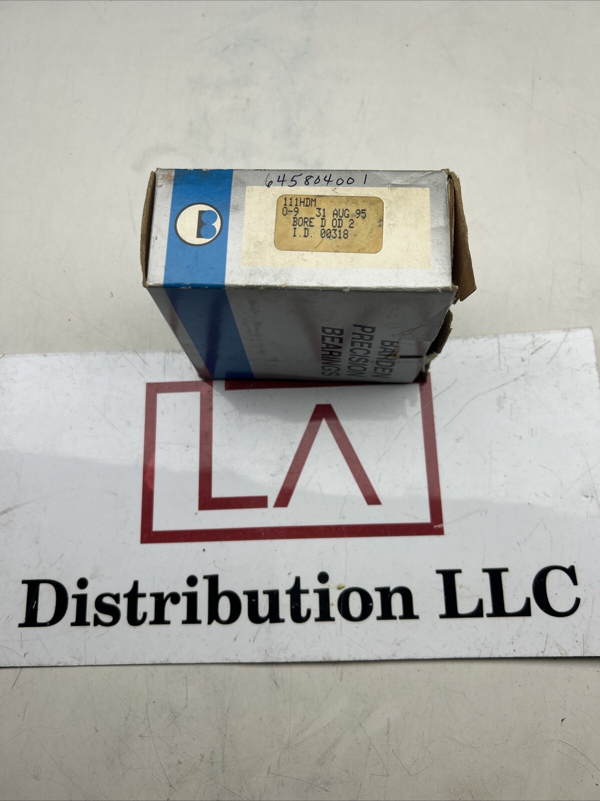 BARDEN PRECISION BEARING 111HCDUL OD 4 (New set of 2)