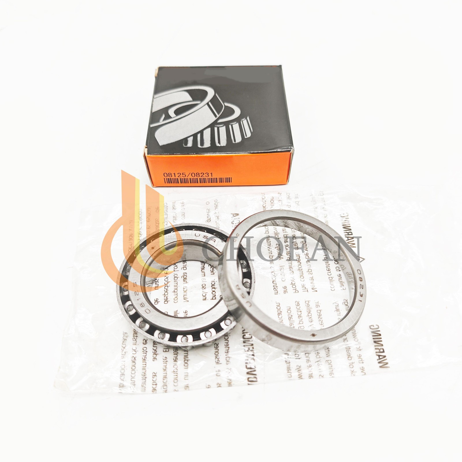 OEM For TIMKEN 08125/08231 1.25×2.31×0.61″ Single Row Taper Roller Bearing New