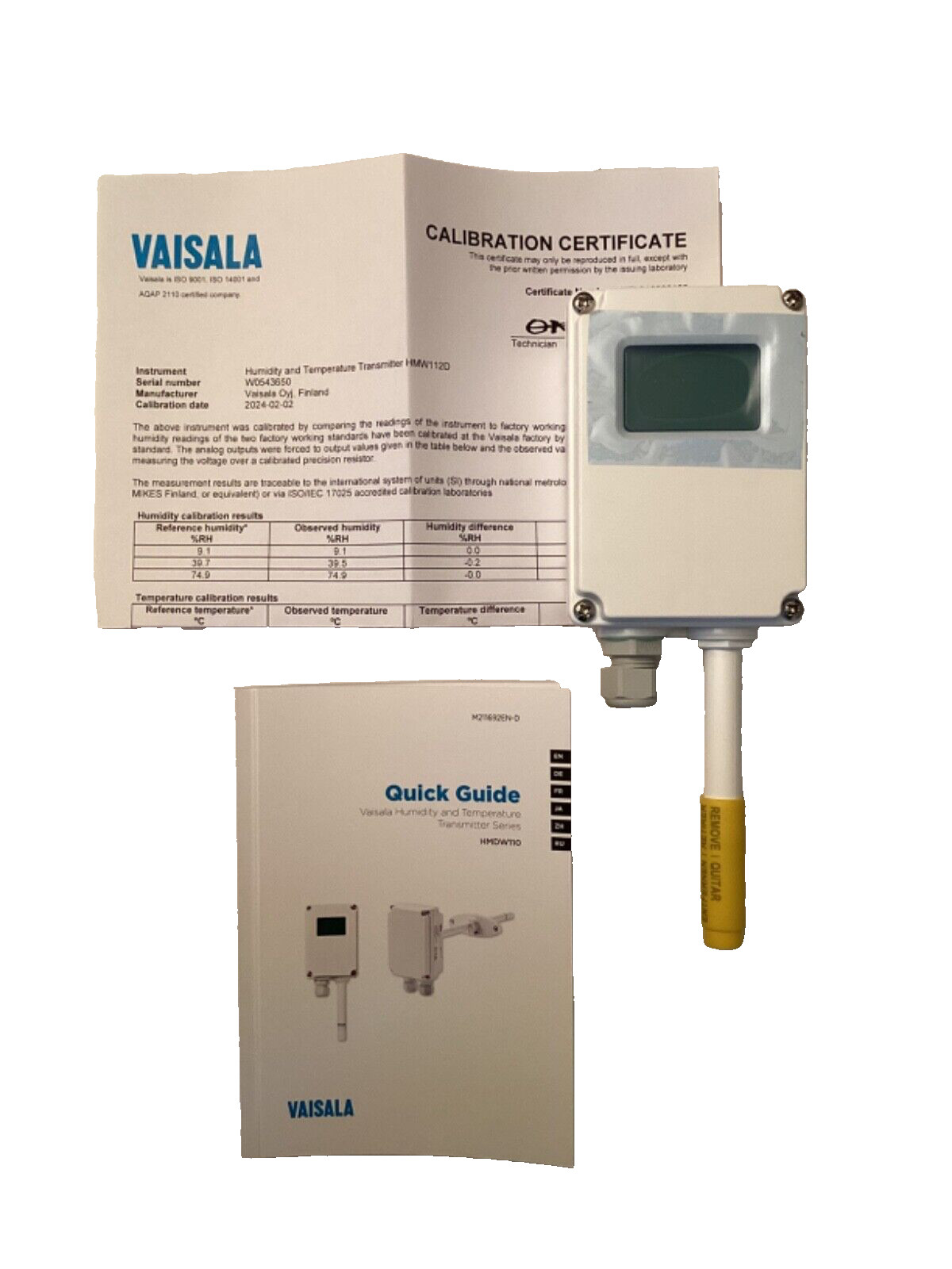 VAISALA HMW112D humidity, and temperature transmitter