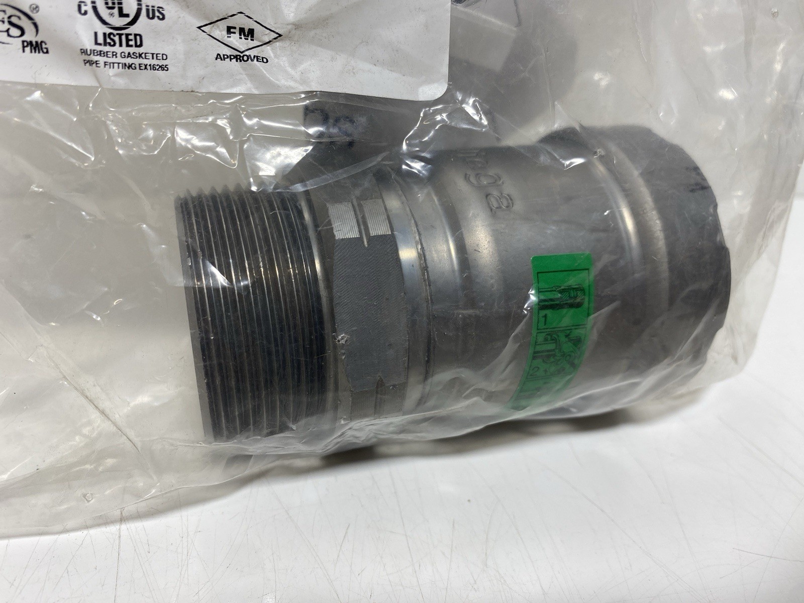Viega 25120 Viega Megapress Adapter, 1-1/2″ X 1-1/2″