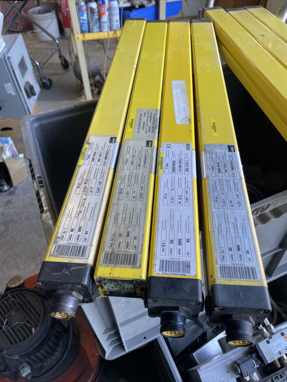 SICK FGSE600-211 USED SAFETY LIGHT CURTAIN RECEIVER FGSE600211 600mm