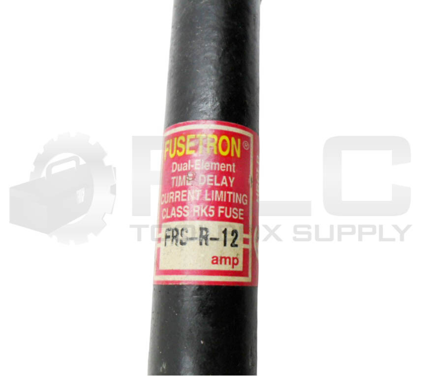 LOT OF 8 BUSSMANN FRS-R-12 DUAL ELEMENT FUSE 12A 600VAC