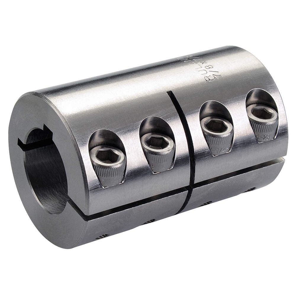 RULAND MANUFACTURING CLC-6-6-SS Rigid Shaft Coupling,Clamp,1-3/8″ L 2AUV8