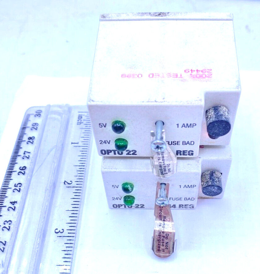 Opto 22 Lot of 2 Regulator Module G4 REG Working