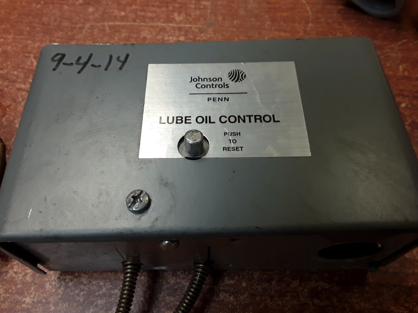Johnson Controls P45NCA-82 Lube Oil Control