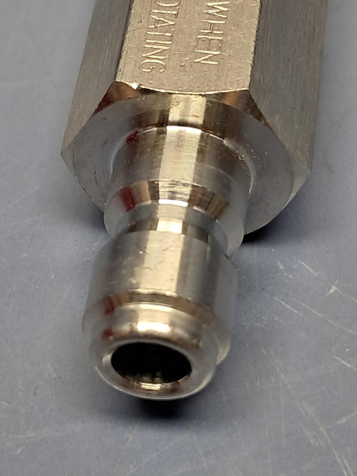 Comet 8402.0334.00 High Pressure Inline Filter 5000 PSI 1/4″ QC Plug x 1/4″ MPT