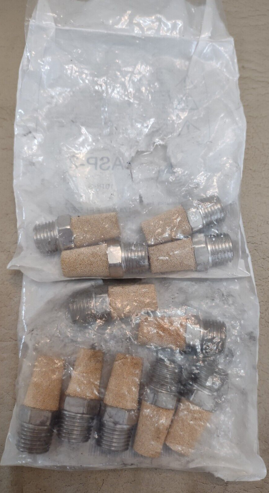 Pack of 11 PCS – OEM Arrow Pneumatics ASP-2 Muffler Filters 1/4″ NPT – OPEN PKGS