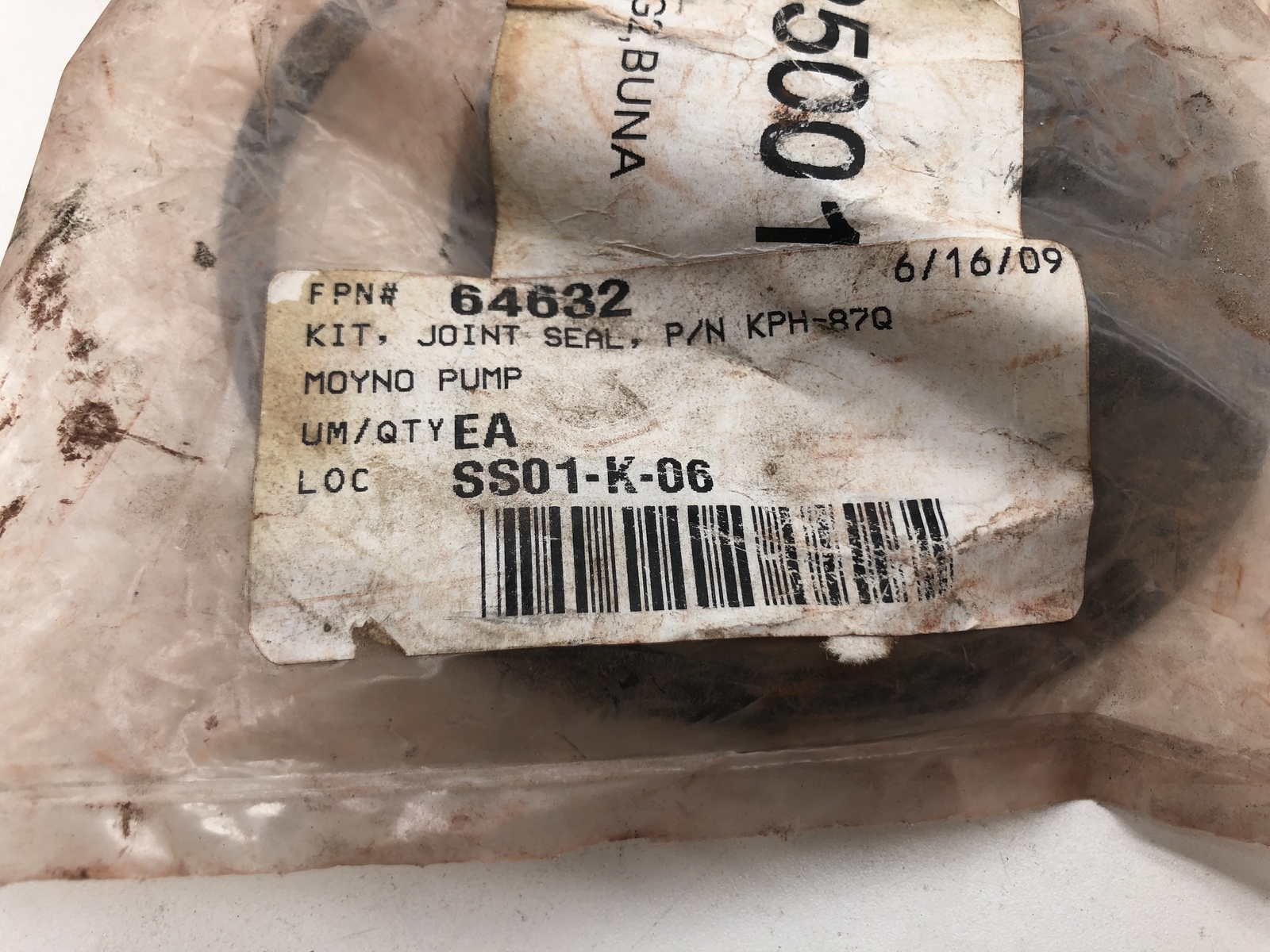 BUNA KPH-87Q JOINT SEAL REPAIR KIT