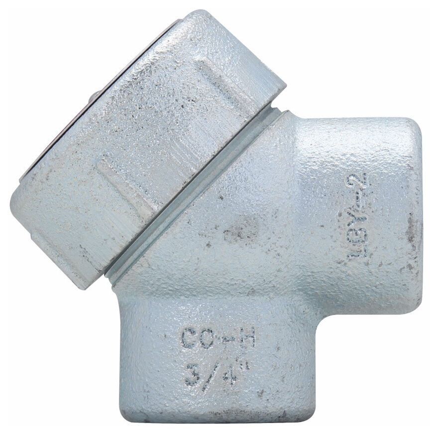Crouse-Hinds LBY35-SA, 1″, Aluminum, 90D, Explosionproof Pulling Elbow, 1pc