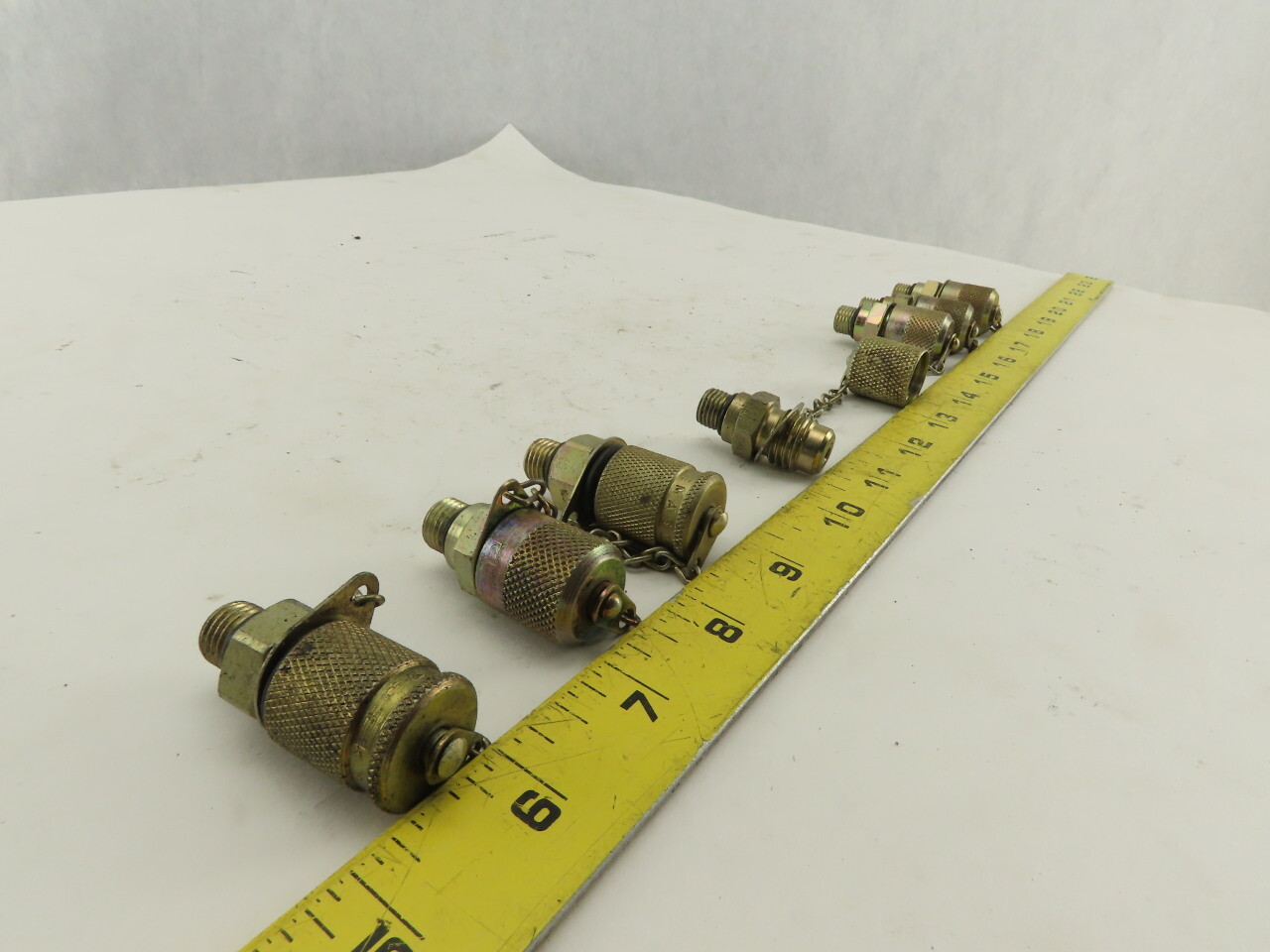 EMA3/7/16-20UNF Diagnostic Fitting Test Point Port W/Cap Lot of 7