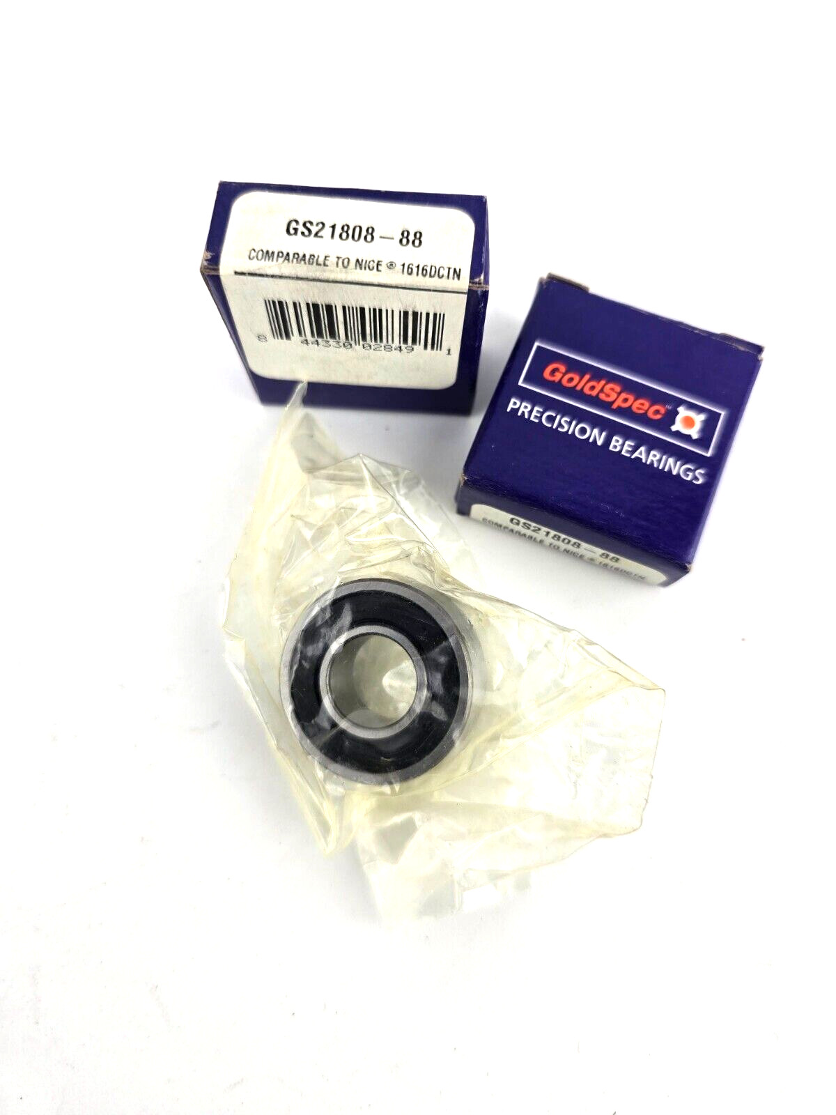 2pcs Gold Spec GS21808-88 Nice Bearing 1616DCTN 1/2″ X 1-1/8″ X 3/8″ Sealed