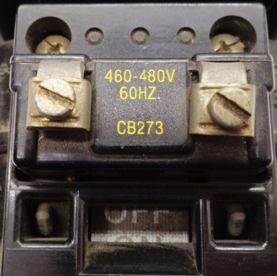 ALLEN BRADLEY 500-BOD92 /B STARTER SIZE 1 500-B0D92 CB273 460-480V 60HZ COIL