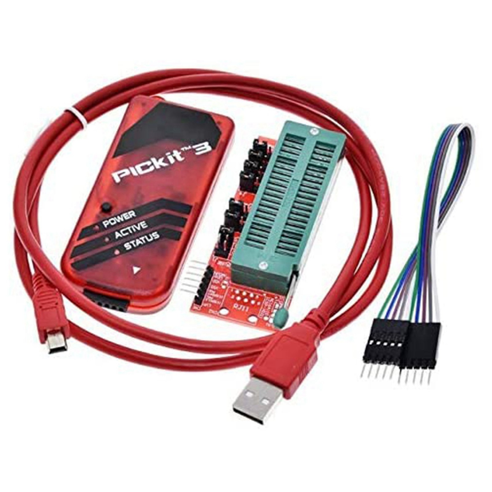 3X PICKIT3 Programmer + PIC ICD2 PIC Kit 2/3 Programming Adapter Universal9128