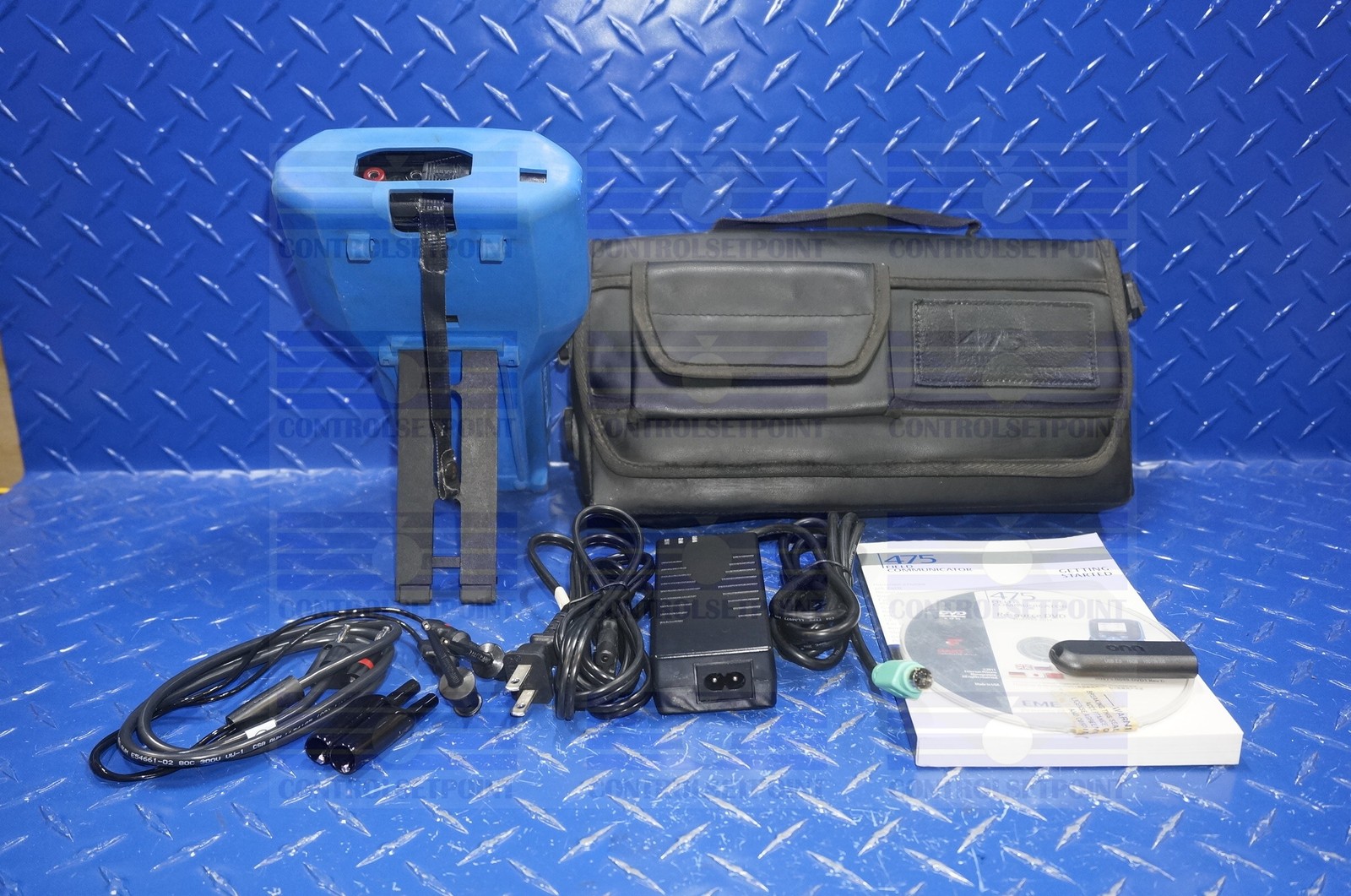 EMERSON ROSEMOUNT 475 HART COMMUNICATOR COMPLETE WITH CHARGER ID86895