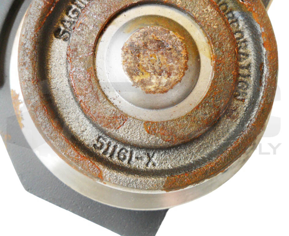 NEW CM SERIES 635 TROLLEY WHEEL ASSEMBLY 1 TON 4″ 51161-X