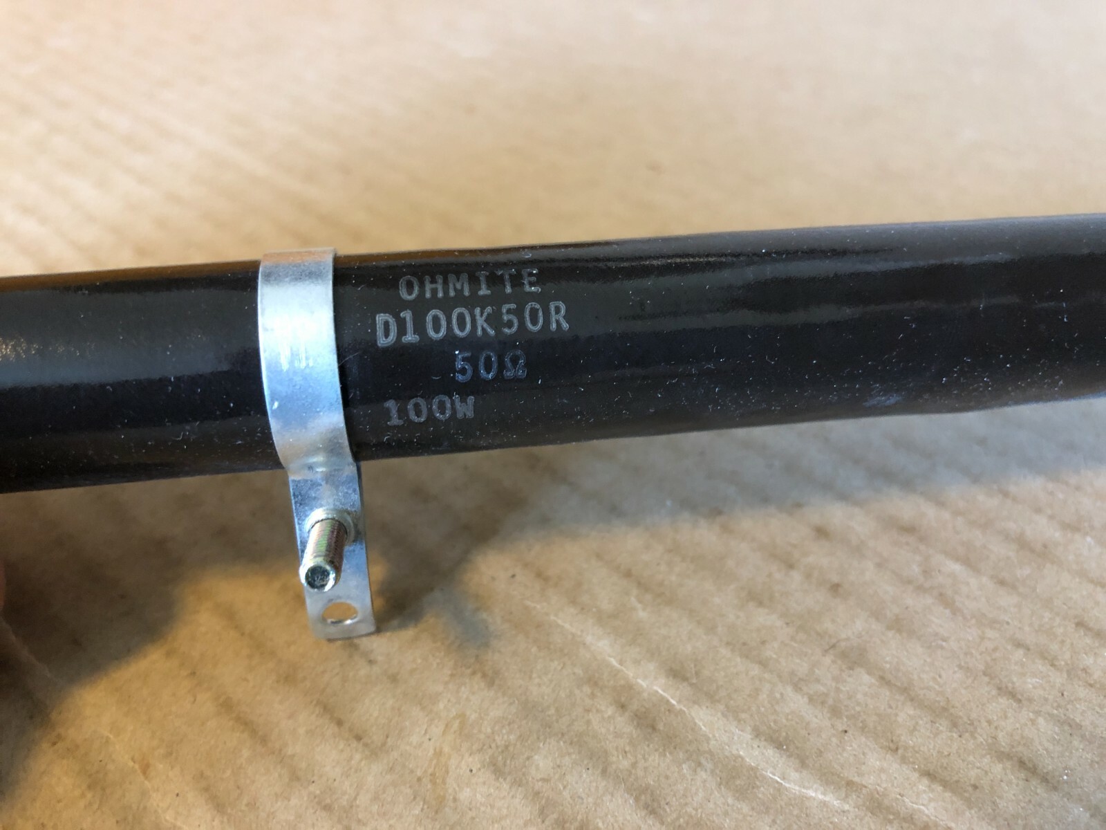 Ohmite, Resistor, 100 Watt, 50 Ohm, D100K50R