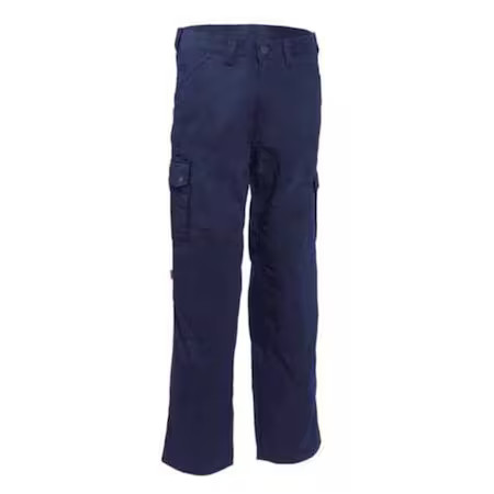 Woodland 7800Fr-Nv-4234 Flame Resistant Pants, 12.4 Cal/Sq Cm, 9 Oz Cotton/Nylon