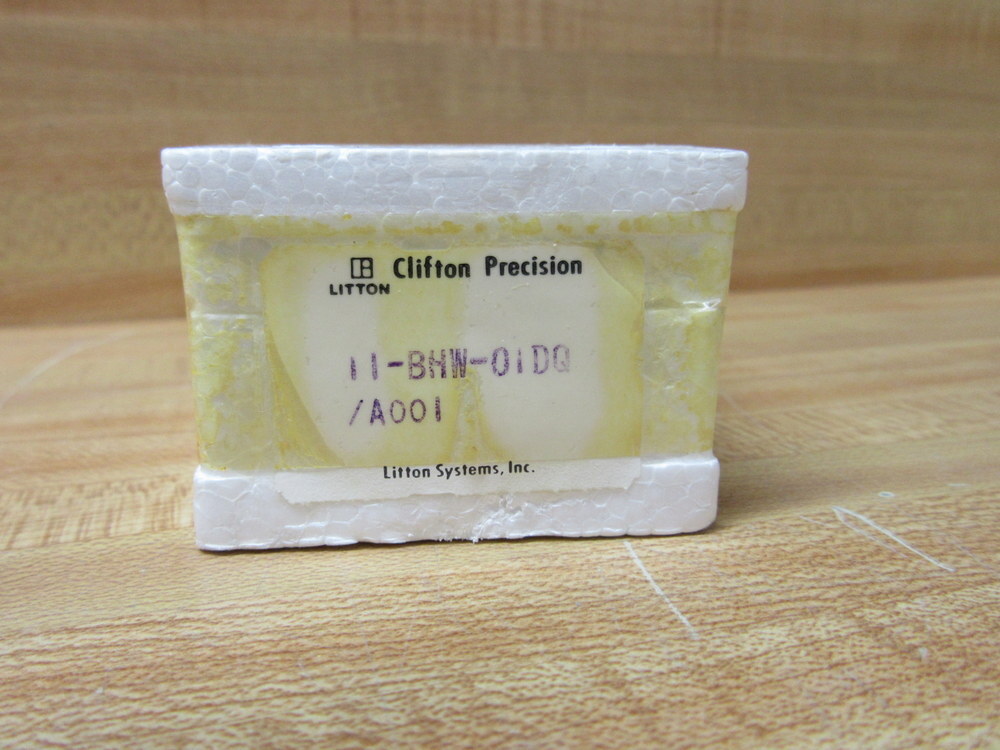 Clifton Precision 11-BHW-01DQ/A001 Brushless Resolver 11BHW01DQA001 (Pack of 36)