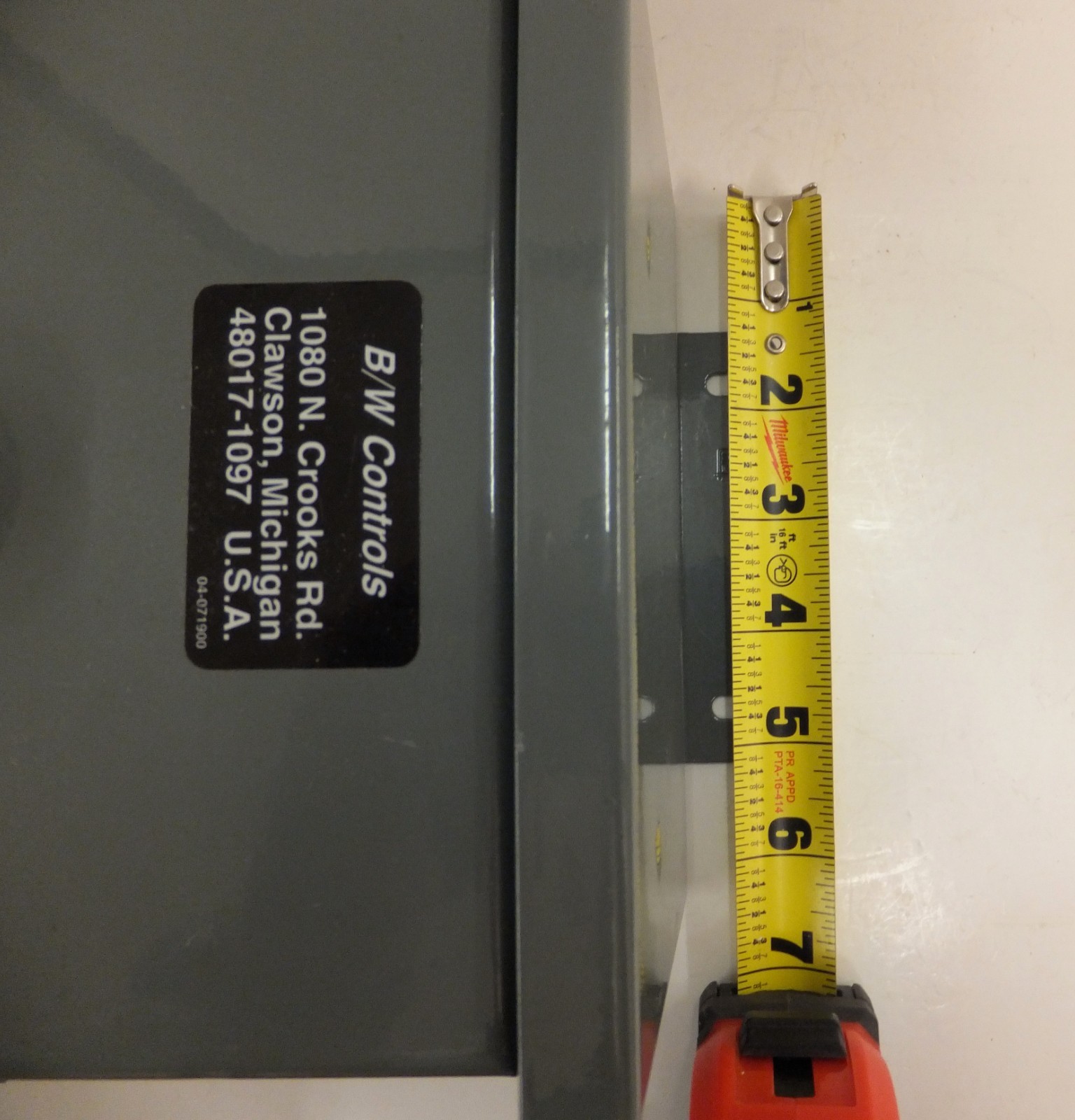 B/W CONTROLS 80411200L1XN1 ALARM SYSTEM WITH ENCLOSURE, NEW