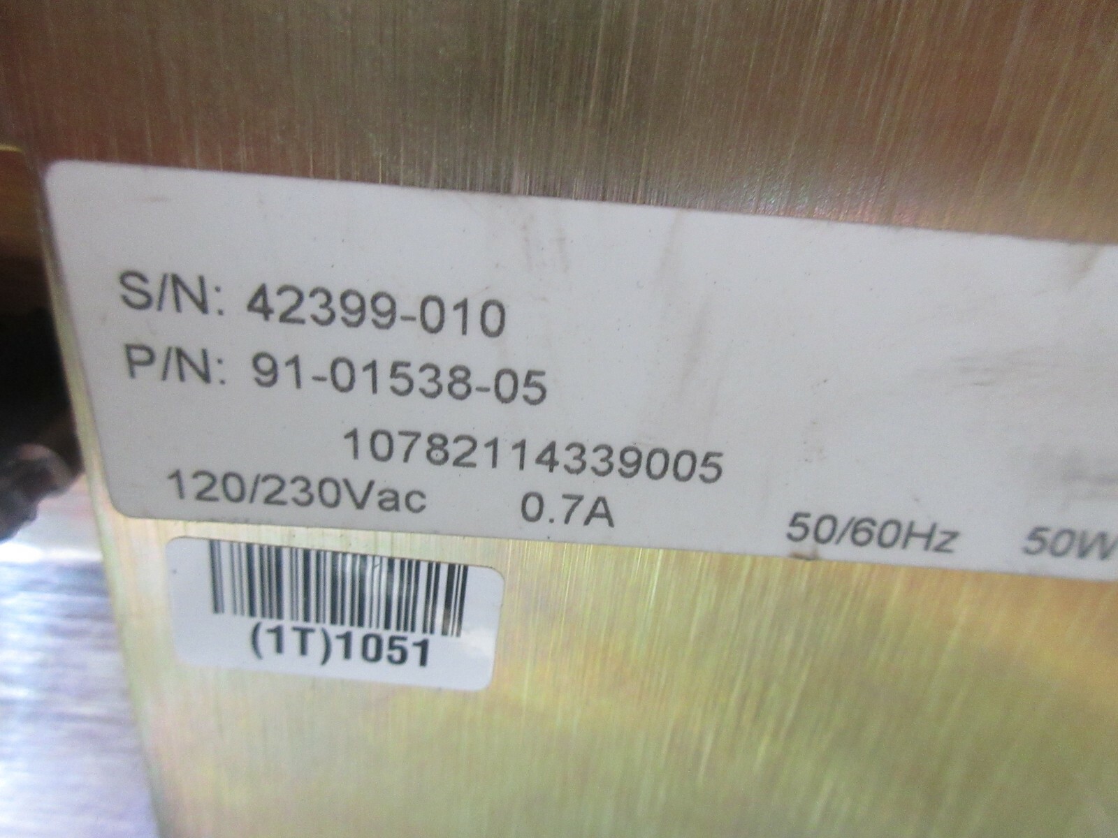 CUTLER HAMMER CRT DISPLAY MONITOR 42399-010 91-01538-05 10782114339005 OPERATOR