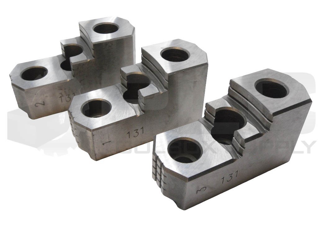 BOX/SET OF 3 NEW HARDINGE BL 00011910303 SOFT JAWS FOR HYDRAULIC POWER CHUCKS