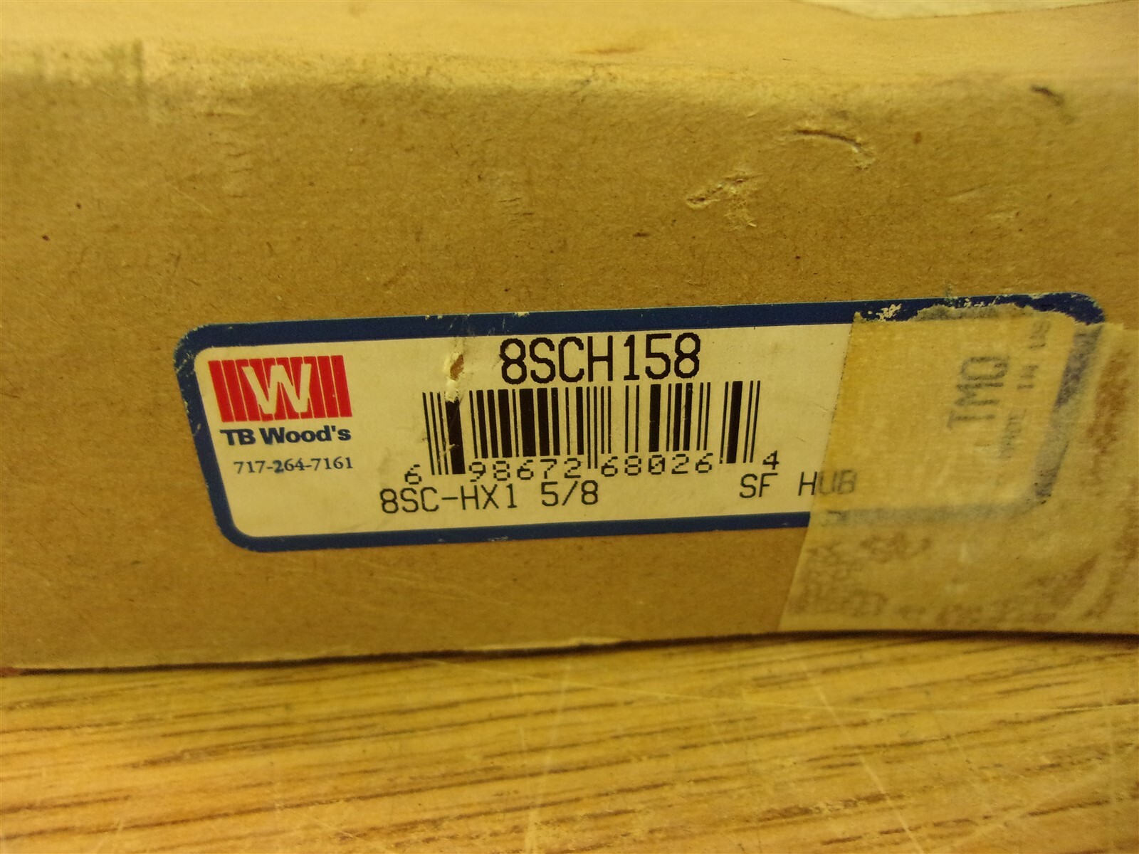 NEW TB Wood’s 8SCH158 SureFlex Hub *FREE SHIPPING*