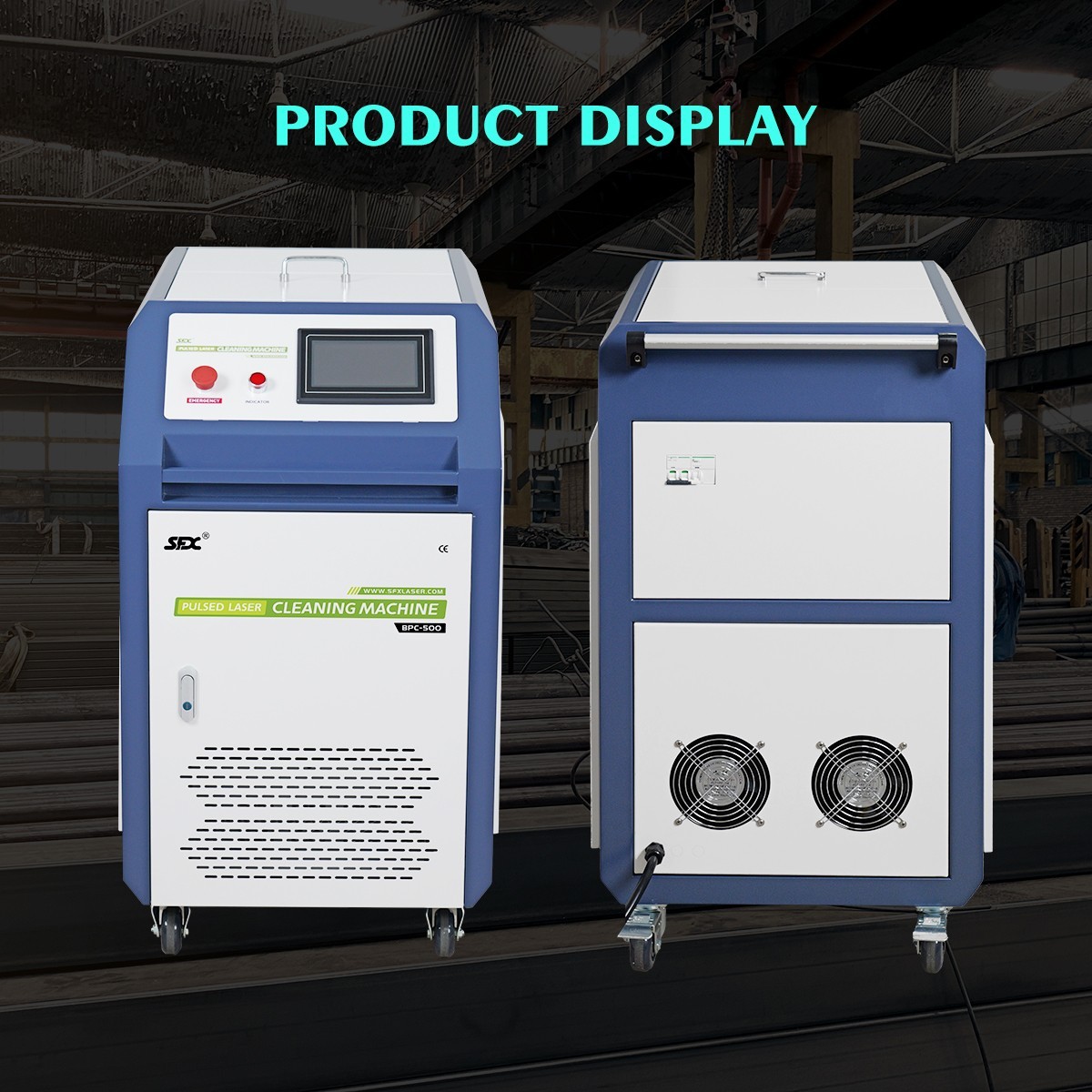 1000W Pulse Laser Cleaning Machine Laser Cleaner for Metal Paint Rust Coating
