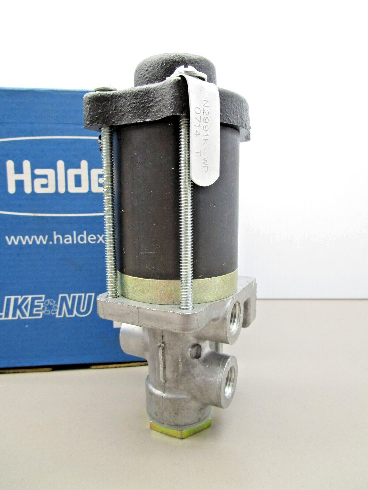 Haldex N-2991K-WP Bus Door Interlock Solenoid Valve 24 volt 1/4″ Ports