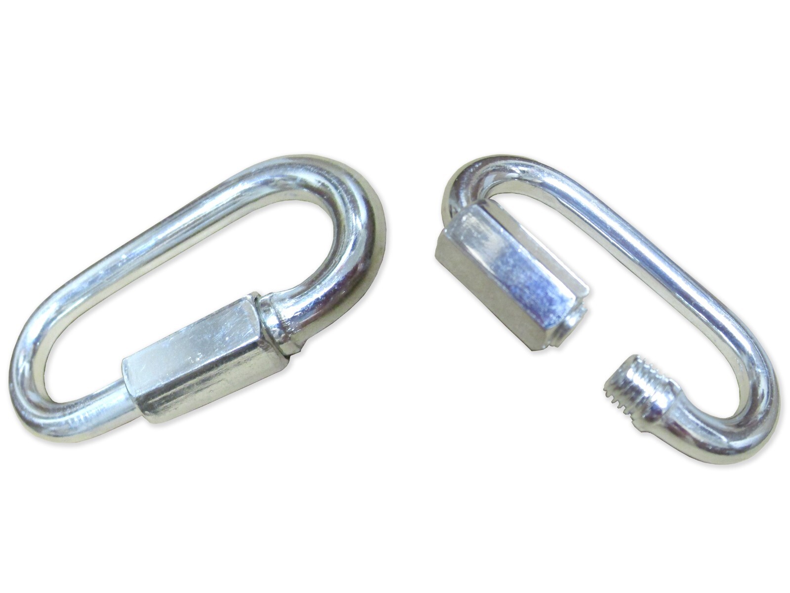 5/16″ x 50′ Black Powder Coated Safety Chain with Quick Link Attachments