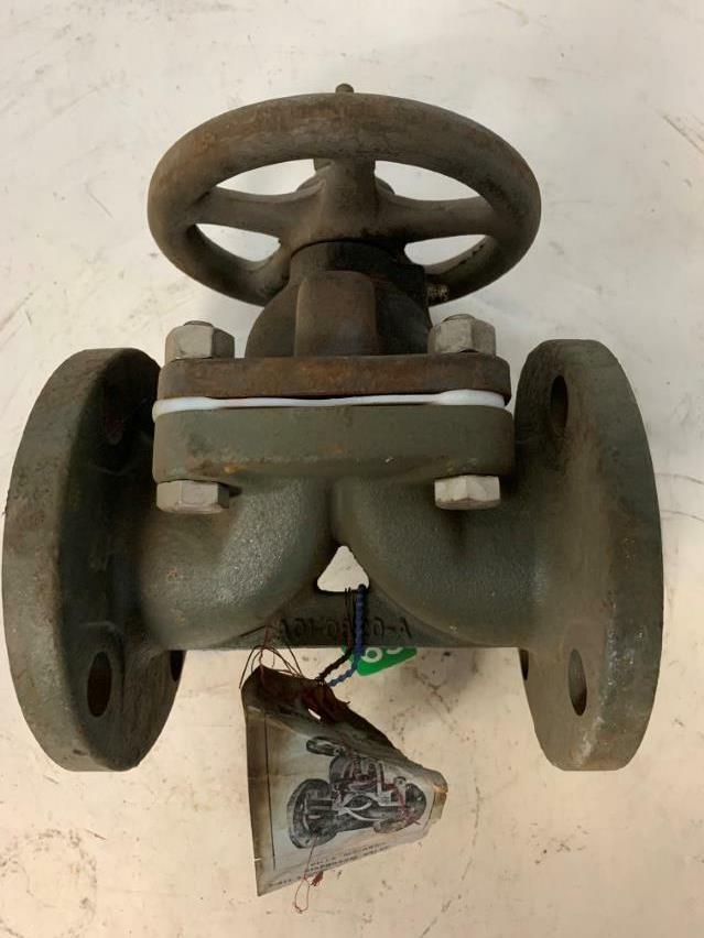 HILLS-McCanna Saran Lined Diaphragm Valve 1 1/2″