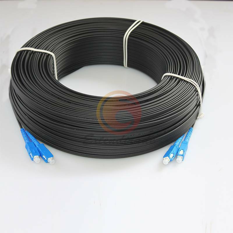 150M Outdoor SC-SC Duplex FTTH Drop Patch Cord G657 Fiber Optic Cable Jumper
