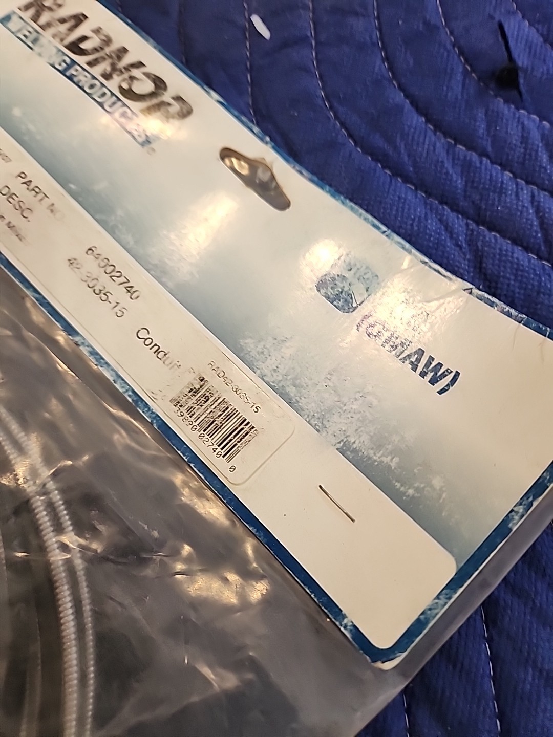 NEW Old Stock NOS Radnor MIG (GMAW) Wire Welding Conduit 64002740 42-3035-15