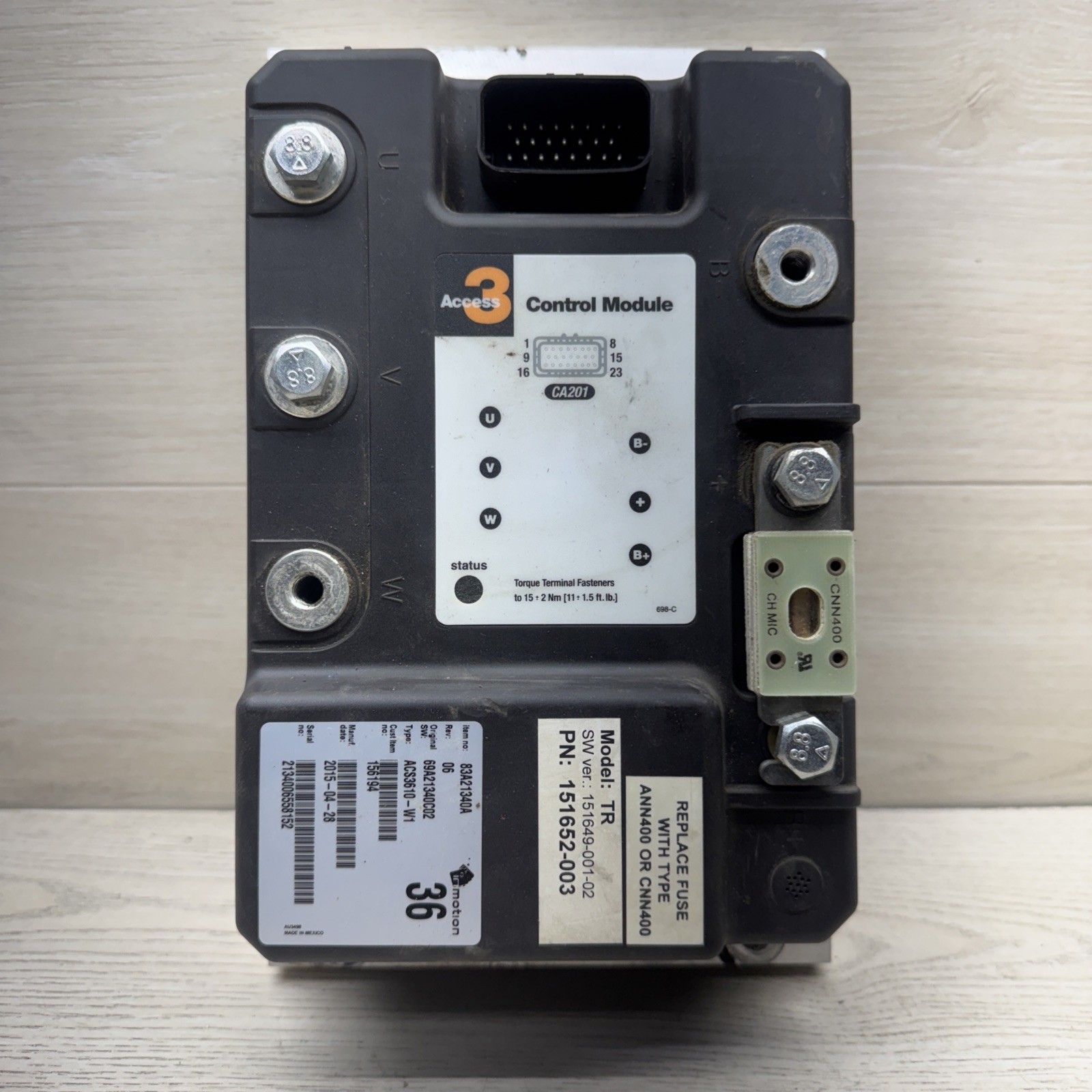 USSP Crown Access 3 Control Module PN 151652-003 83A21340A ACS3610-W1 *A-6
