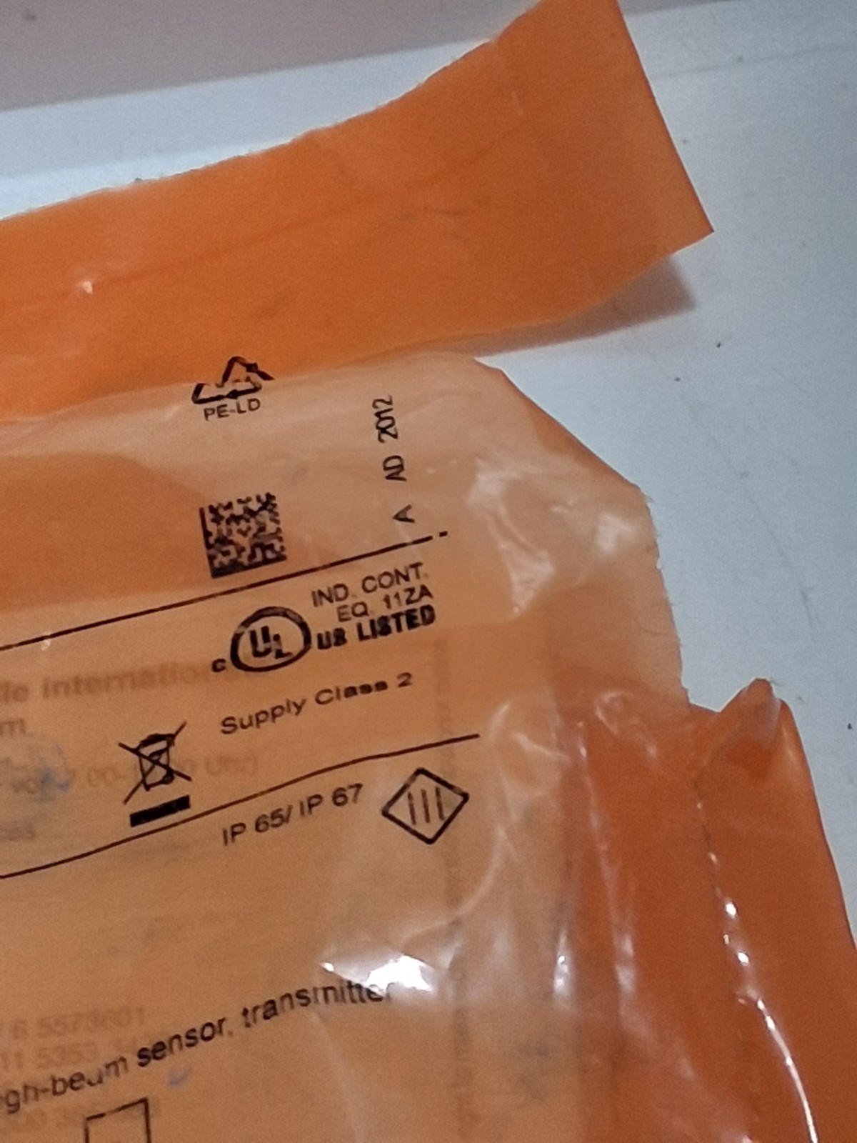 IFM OJS-OOKG/SO/AS (OJ5130) SENSOR TRANSMITTER 10-30VDC NIB