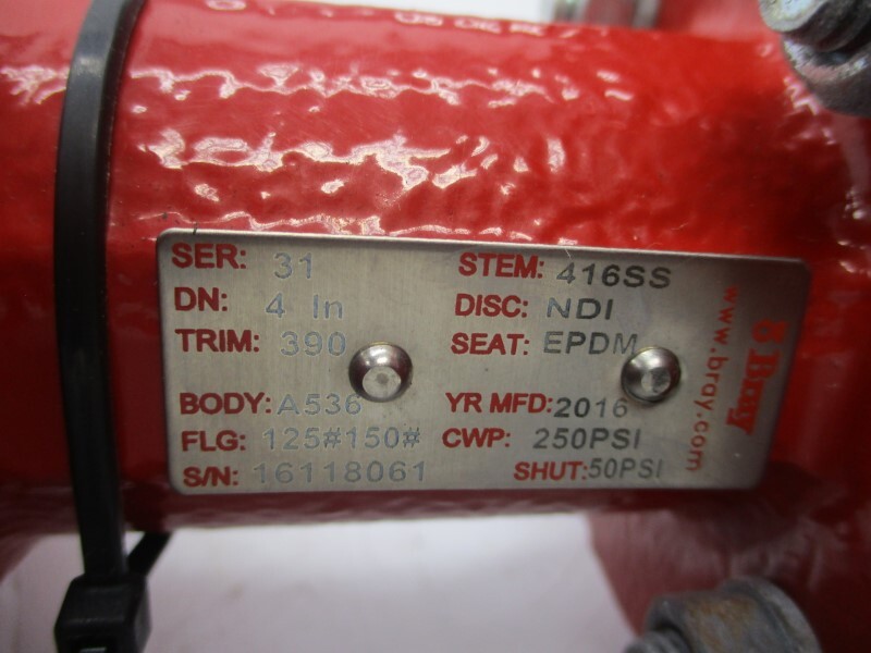 BRAY CONTROLS 70-0061-113D0-536/C SERIES 70 120V 0.5/0.8A 250PSI 4″ NSNP