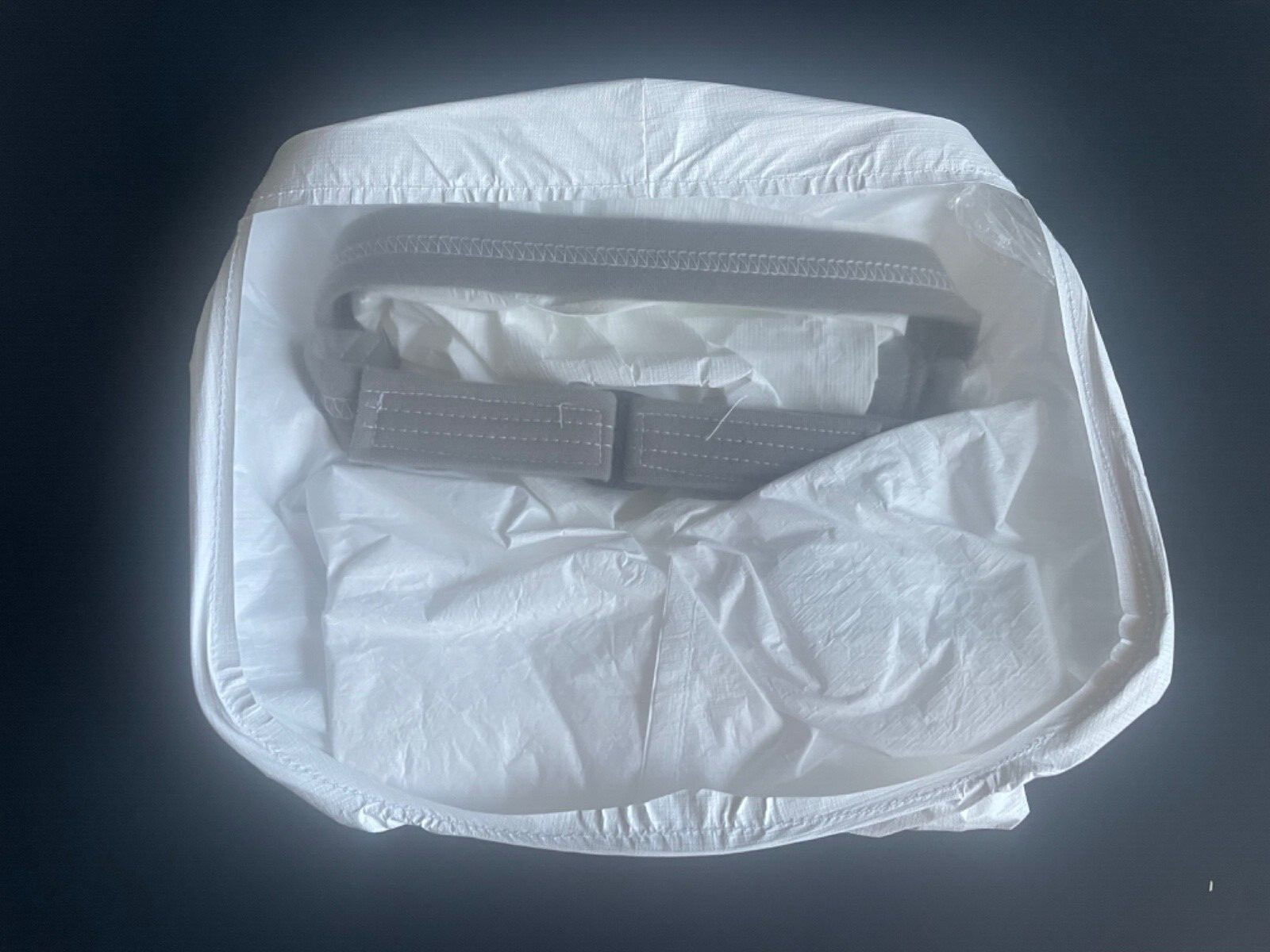 50 Count Case – Tychem AirBoss Loose Fitting PAPR Hood W/ Cape FlexAir White