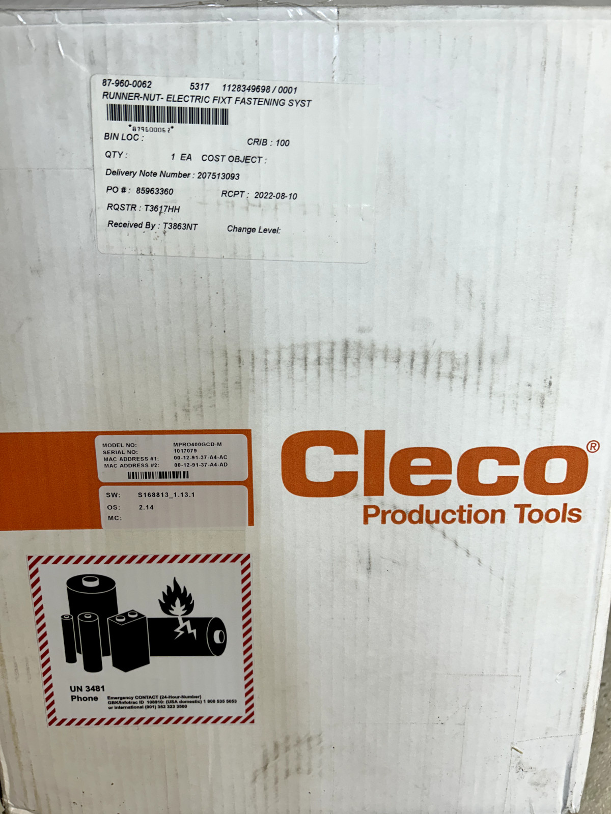 CLECO MPRO400GCD-M HYBRID MASTER GLOBAL CONTROLLER MPRO400 NEW IN BOX