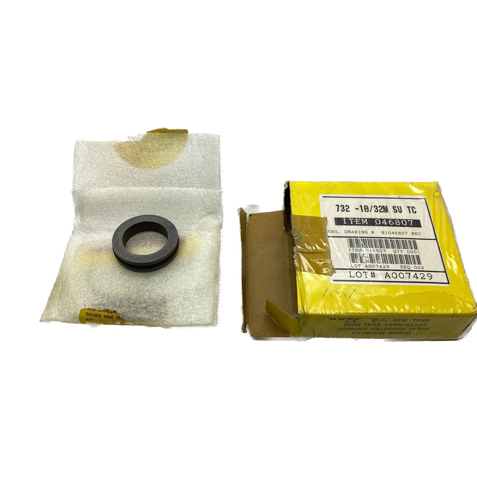 NOS Chesterton -10/32mm O-Ring Mounted Stationary Seal Ring 732 -10/32M SU TC
