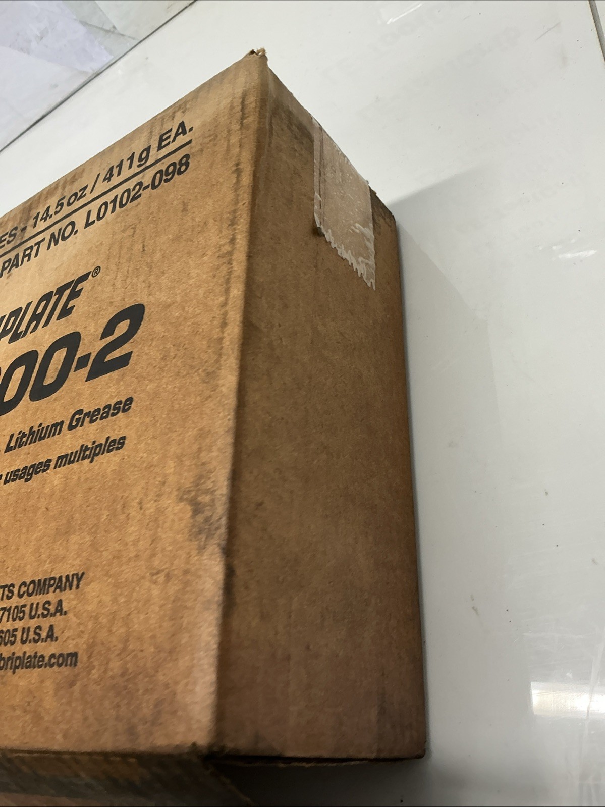 (10) Lubriplate No. 1200-2 Lithium Grease 14.5oz L0102-098 (Expired). Z-594S