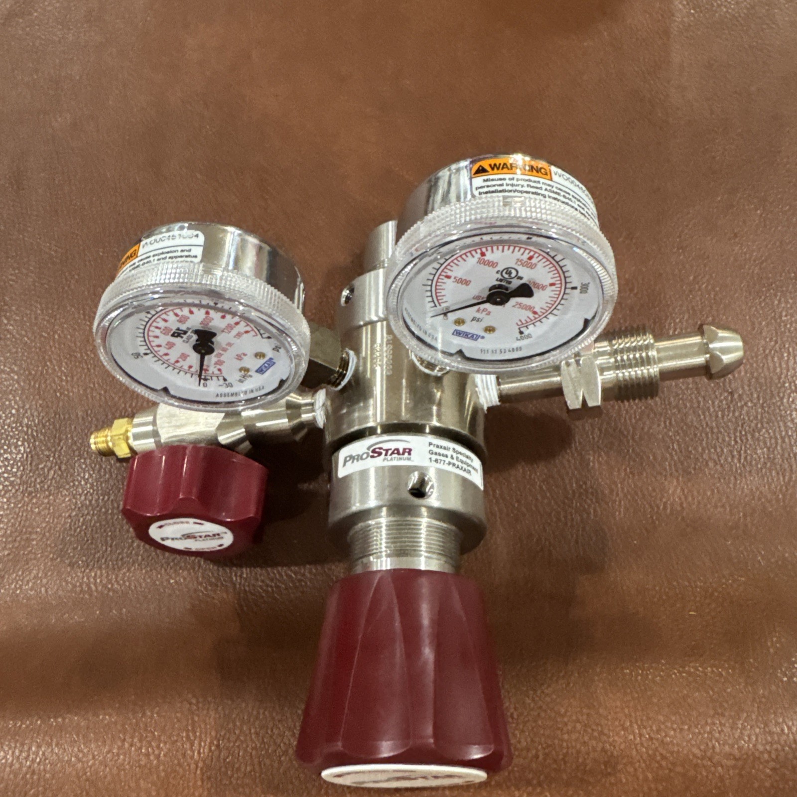 PROSTAR Platinum PRS301233 High Purity Dual Stage Pressure Regulator