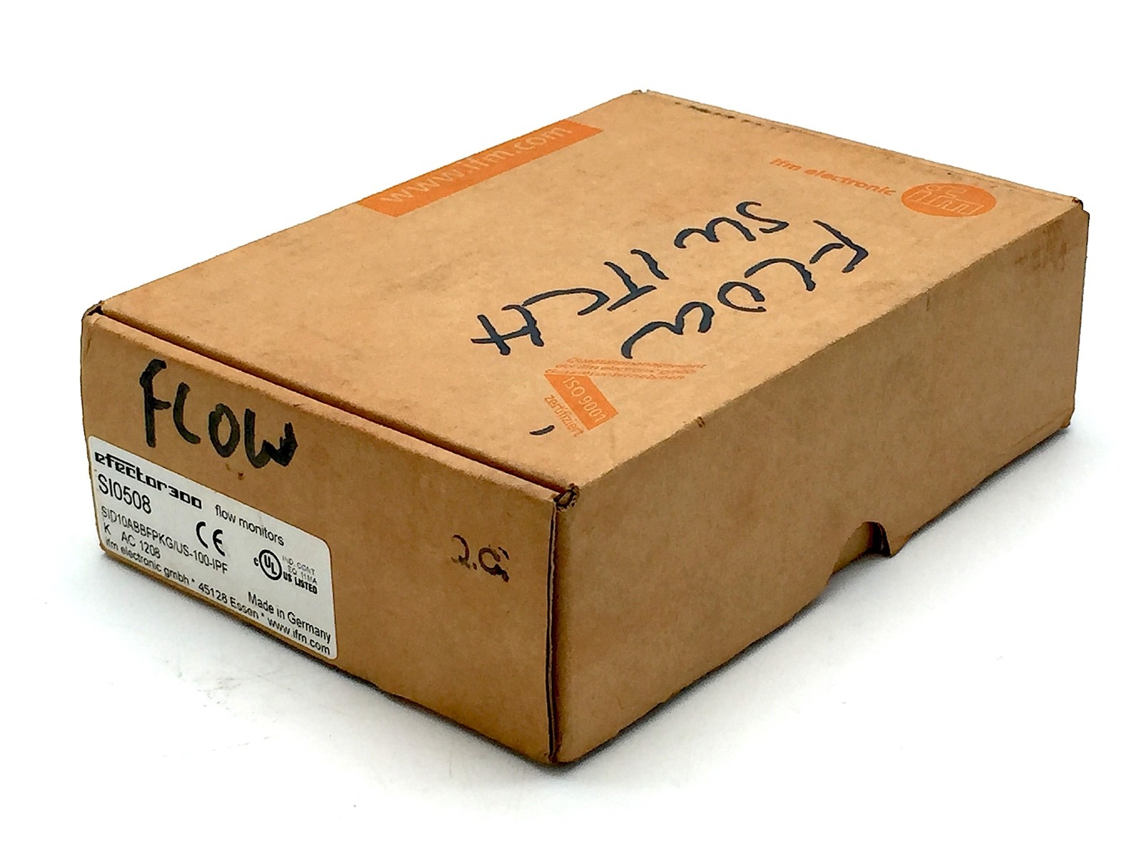 IFM Efector SI0508 Flow Switch Monitor SID10ABBFPKG/US-100-IPF