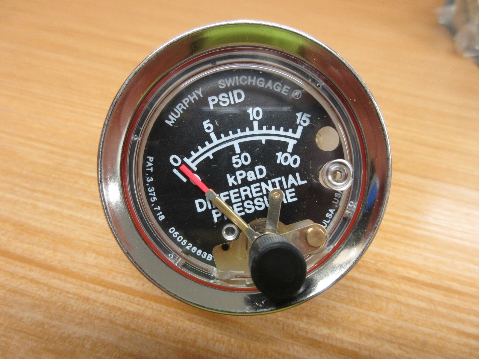 Murphy 05-09-0091 Differential Pressure SwichGage 05090091
