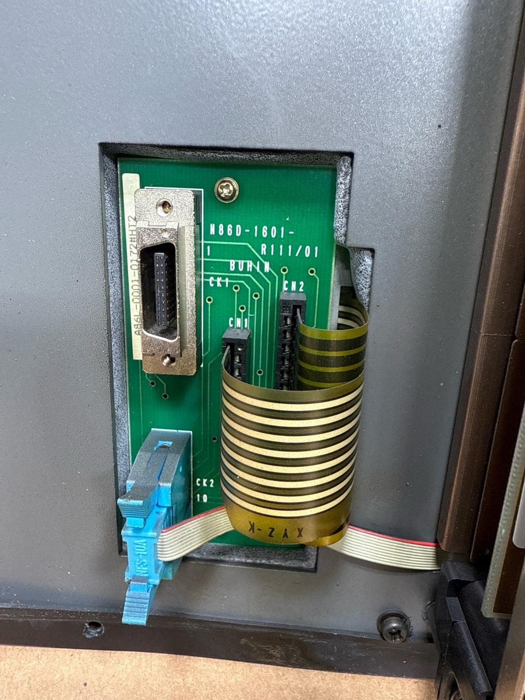 FANUC PDP/MDI Unit. MF-D6, Type: A02B-0120-C081/TA, Operator Panel