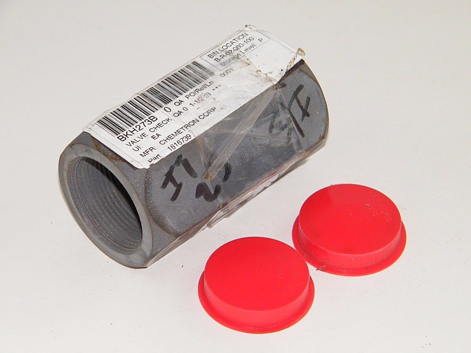 CHEMETRON CORP 1-1/2″ CHECK VALVE, 1316739, 10610739, BKH273B NEW NOS GOVERNMENT