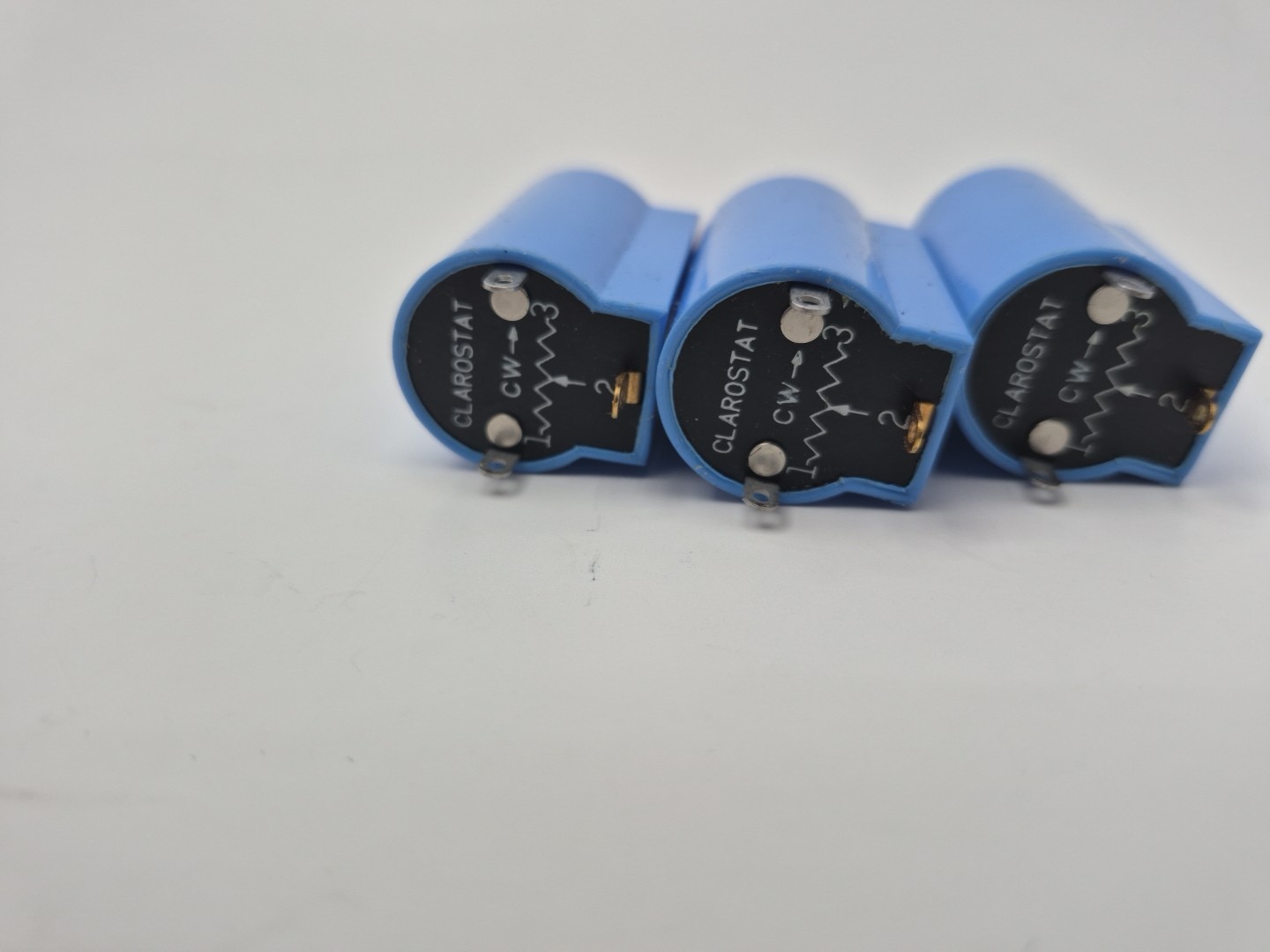 CLAROSTAT 62JA-100K POTENTIOMETER NEW 3 PIECE LOT FREE SHIPPING