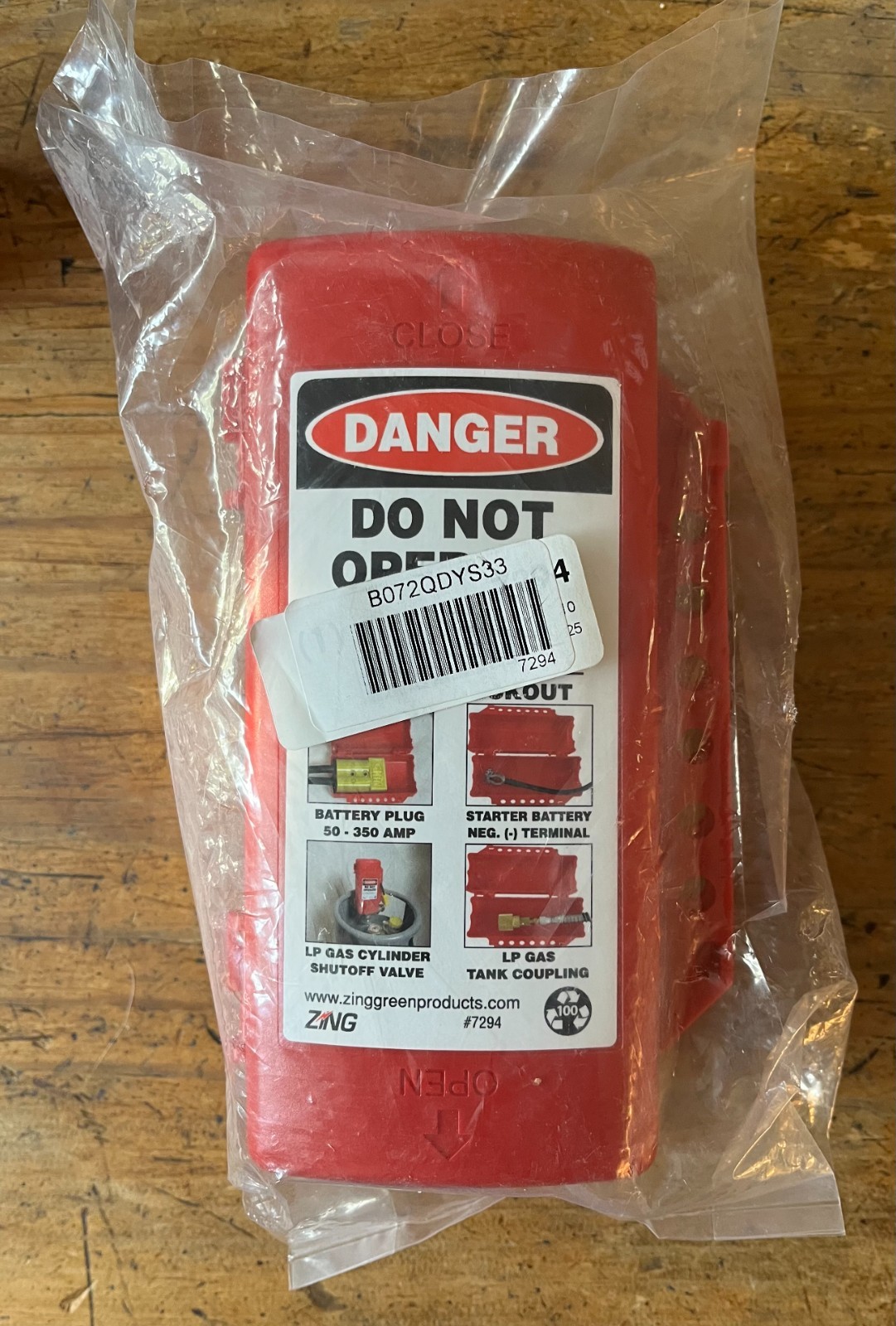 ZING-7294 UNIVERSAL LOCKOUT PLUG BOX