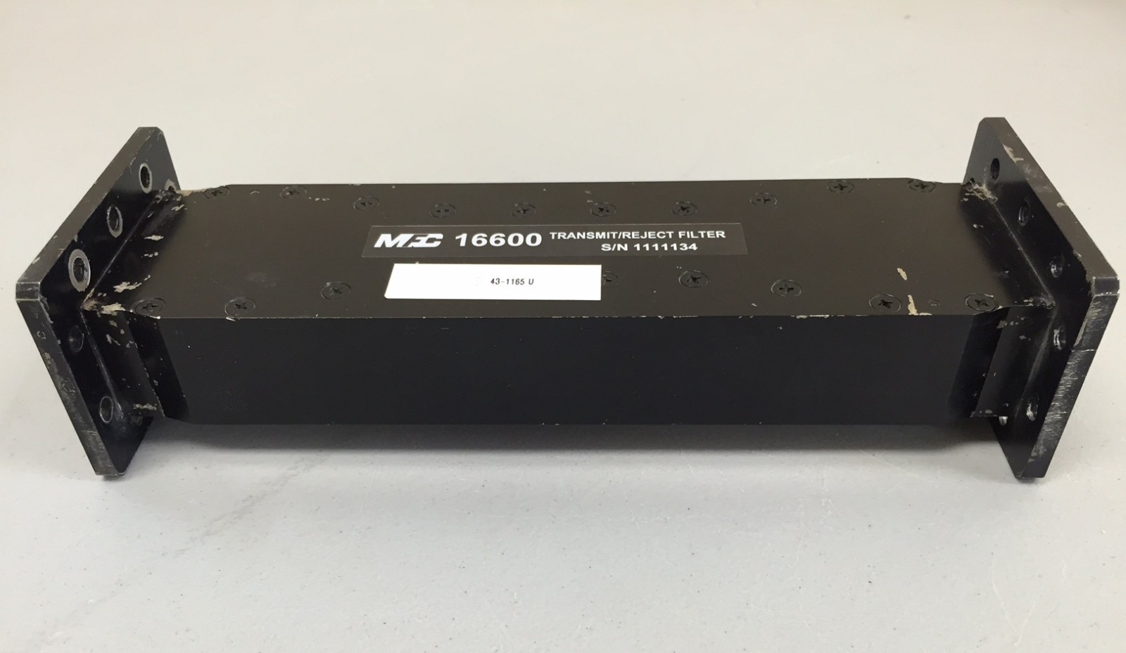 MFC Super Extended C-Band Transmit Reject Filter Model 16600